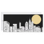 New York Skyline Silhouette Rack Card