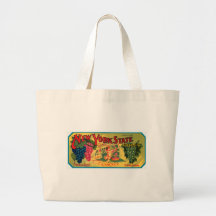 New York State Grapes Bag