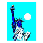 New York Statue of Liberty Pop Art Post Cards