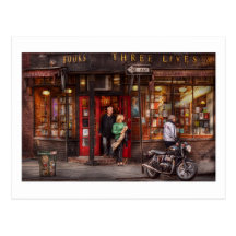 New York - Store - Greenwich Village - Three Lives Postcards