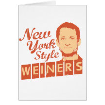 New York Style Weiners Greeting Cards