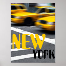New York Taxi Poster