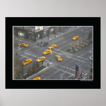 New York Taxis Posters