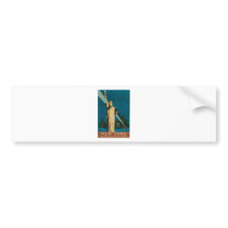 New York: The Wonder City of the World Poster Bumper Sticker