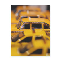 New York Toy Taxis Postcard