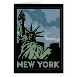 new york united states usa vintage retro travel greeting cards