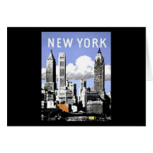New York vintage Carte