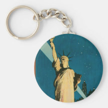 New York Wonder City of the World Key Chains