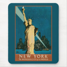 New York Wonder City of the World Mousepad