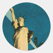 New York Wonder City of the World Stickers