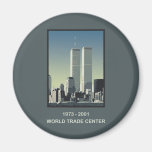 New York World Trade Centre Refrigerator Magnet