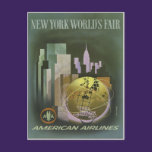 New York World's Fair Vintage Postcard postcards