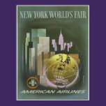 New York World's Fair Vintage Poster posters