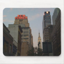 New Yorker/Empire State building Mouse Mat