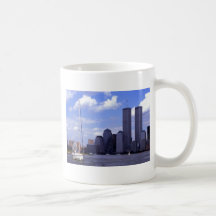 New Yorks Twin Towers Coffee Mug