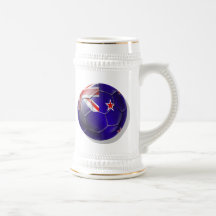 New Zealand All whites kiwi flag Ball Mugs