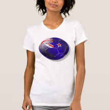 New Zealand All whites kiwi flag Ball Tshirts