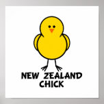 New Zealand Chick Poster