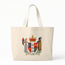 New Zealand Coat of Arms Tote Bag