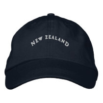 New Zealand embroidered cap Embroidered Hat