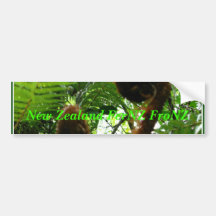 New Zealand FerNZ FroNZ Bumper Stickers