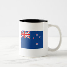New Zealand Flag Coffee Mugs