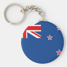 New Zealand Flag Key Chains