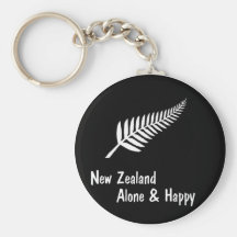 New Zealand Key Chain