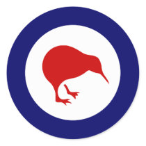 new zealand kiwi roundel military aviation sticker