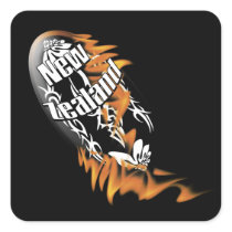 New Zealand Kiwis rugby supporters fan stickers