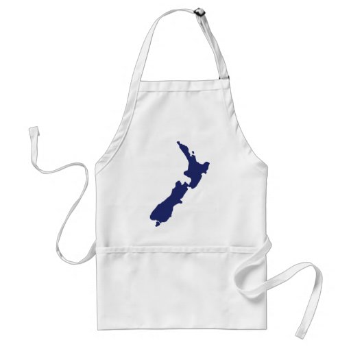 New Zealand Map Aprons