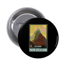 New Zealand Mitre Peak Milford Sound buttons
