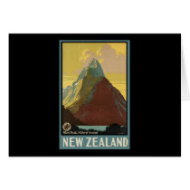 New Zealand Mitre Peak Milford Sound cards