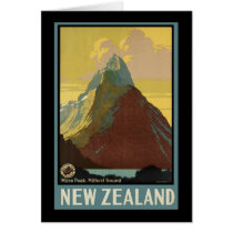 New Zealand Mitre Peak Milford Sound cards