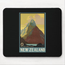New Zealand Mitre Peak Milford Sound mousepads