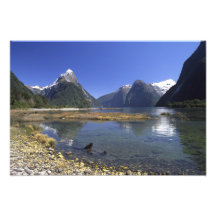 New Zealand, Mitre Peak & Milford Sound, Photo