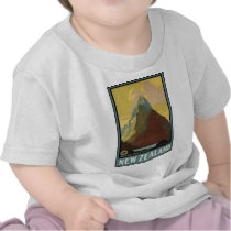New Zealand Mitre Peak Milford Sound t-shirts