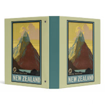 New Zealand Mitre Peak Milford Sound binders
