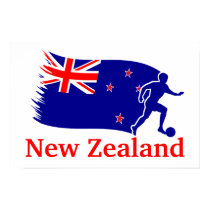 New Zealand Soccer Flag posters