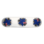 New Zealand Star Custom Skateboard