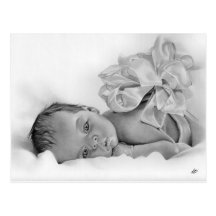 Newborn Baby Gift Postcard