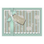 Newborn TY Gift Tag business cards
