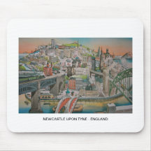 Newcastle upon Tyne, England Mouse Pad