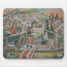 Newcastle upon Tyne through the Years Mousepad