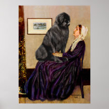 Newfie 1 - Whistlers Mother Poster