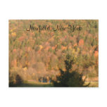NEWFIELD,N.Y. IN AUTUMN postcard