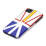 Newfoundland and Labrador Flag iPhone 4 Case casemate cases