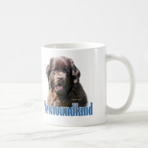 Newfoundland (brown) Name Mugs