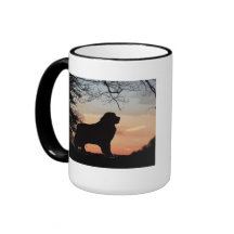 Newfoundland Dog Mountain Mug