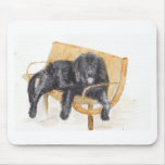 Newfoundland Dog Mouse Mats